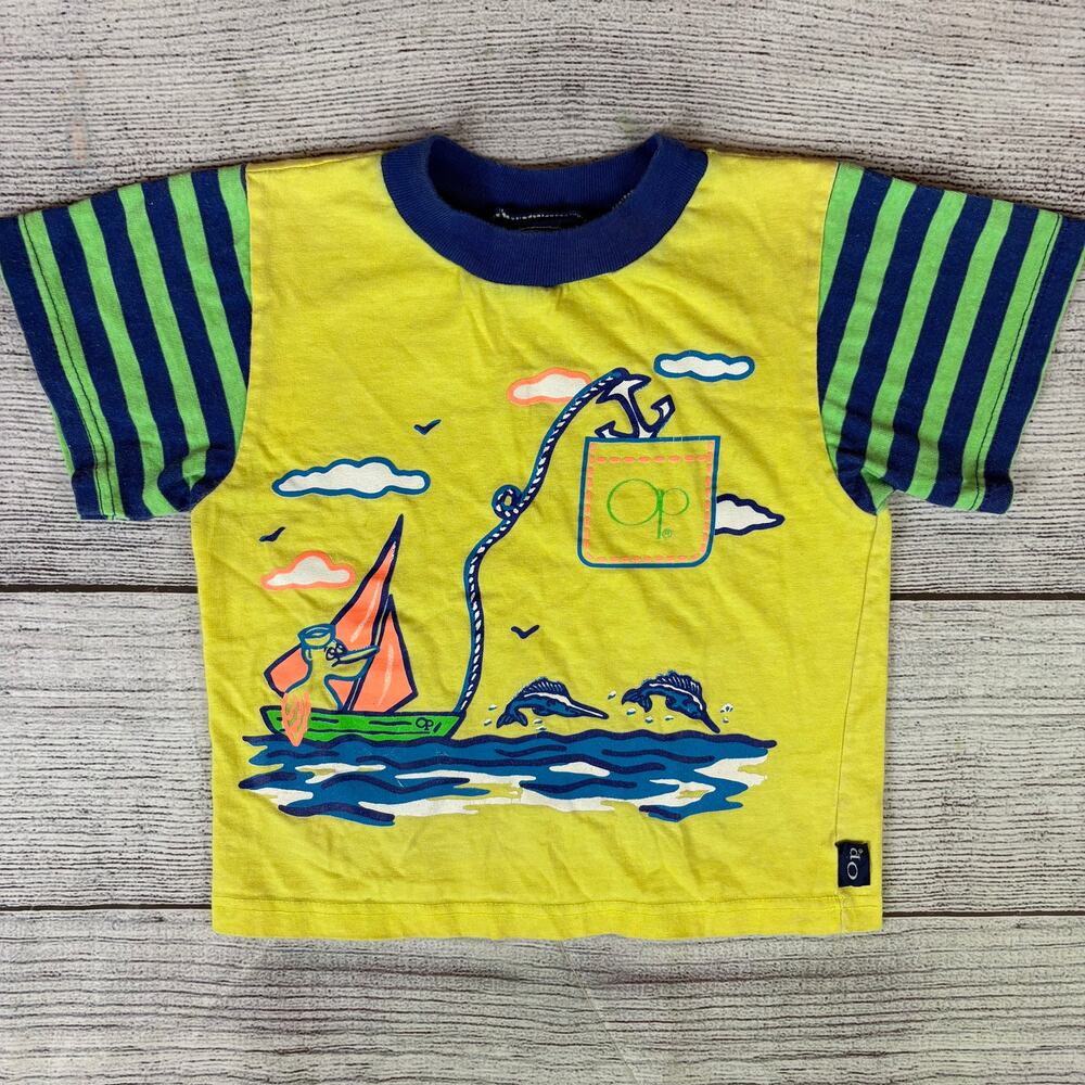 Vintage 1990s Ocean Pacific Surfing T-shirt
